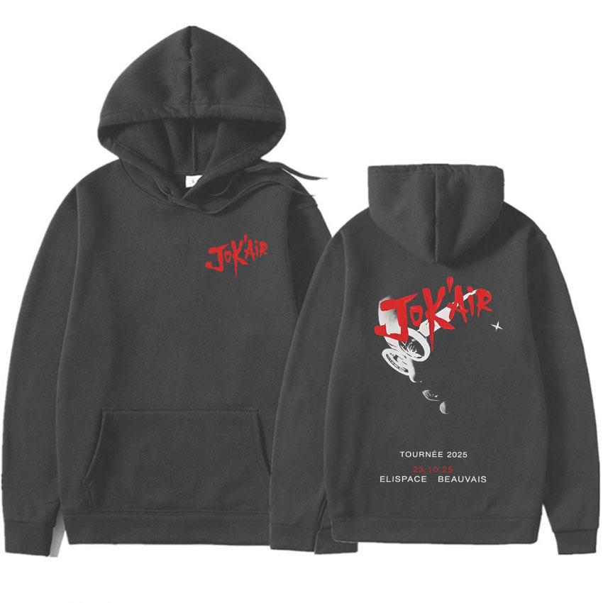 Women Graphics Print Hoodie World Tour Jokair Rapper Y2k Pullovers Music Album Spring Autumn Sweatshirts