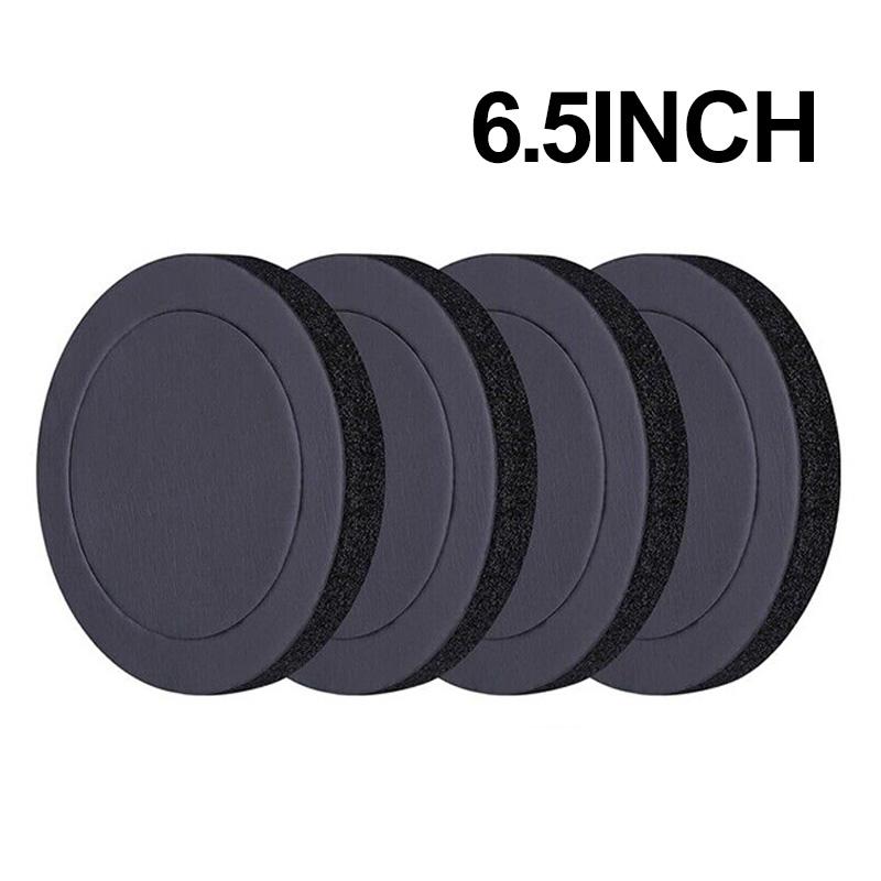 4Pcs Foam 4 Inch/5 Inch/6.5 Inch Car Speaker Sound Insulation Ring Cotton Bass Door Trim Soundproof Auto Interior Accessories Foam Universal