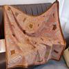 New Spring and Autumn Summer Big Scarf Scarf Scarf Scarf Silk Scarf for Women Age Reduction Versatile Fashion Neck Protection Professional Shawl Art