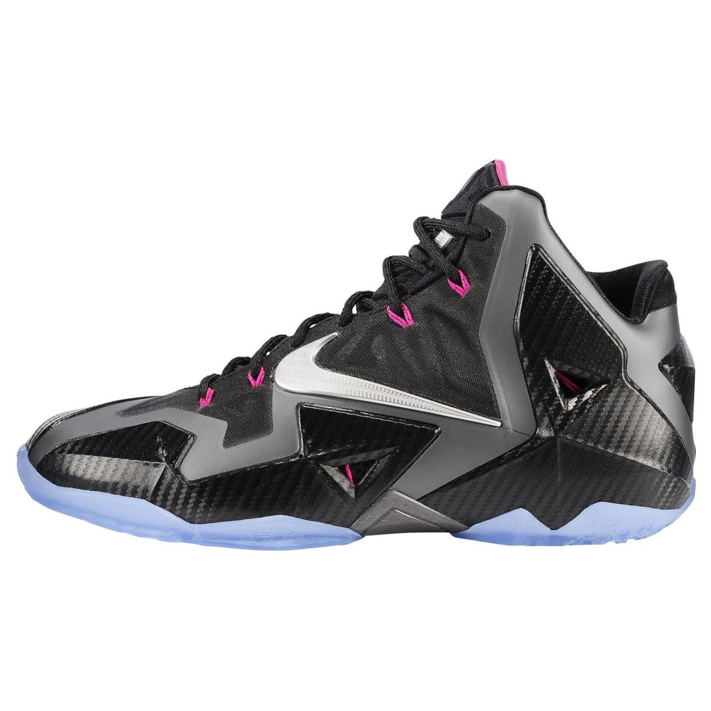 Nike LeBron 11 Miami Nights 616175-003 40.5 чёрный/серый