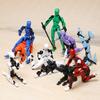 2/3/9PCS-Lucky Puppets 13 Doll,Multiple Styling Combinations Robot Model,Cheap Holiday Gift,Cool Robot Doll Desktop Decoration
