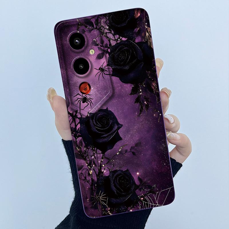 For Tecno Pova 4 Pro LG8n / Pova 4 LG7n Casing Pova4 4Pro Soft Silicone Phone Case Sweet Printing Protective Shell Painted Cover
