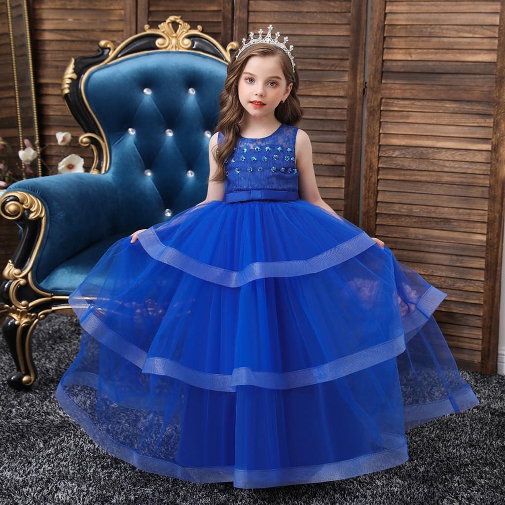 Children's Long Gowns, Princess Dresses, Girls' Gowns, Puffy Skirts