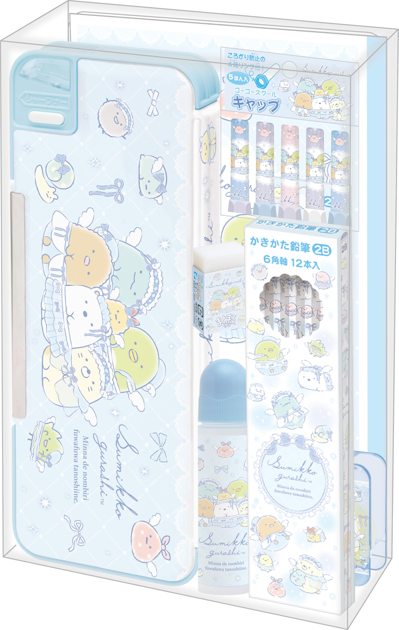 Подарочный набор Sumikko Gurashi GS17601 H255 x Ш186 x Г38мм San-X