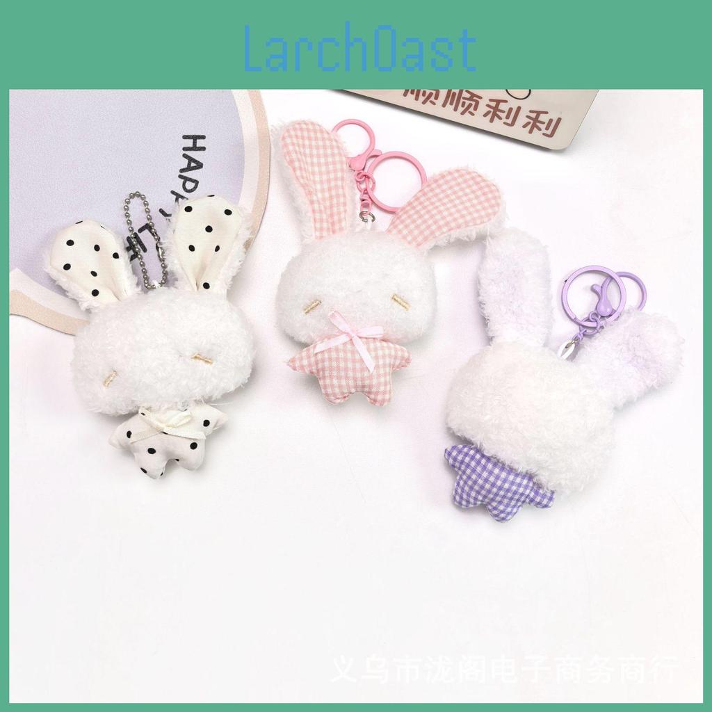 Plush Bunny Keychain With Cartoon Design For Girls And Teens