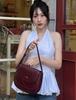 Maisondeu Monet Shoulder Bag (Burgundy)