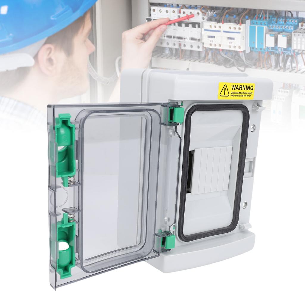 Outdoor Water Proof Distribution Box Ip66 Protecting Dusts Proof Safe Stable Structure   Trusted Transparent Cover Plate Suitable For Indoor Outd