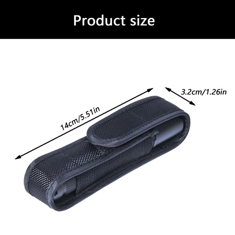 Quick Releases Flashlight Storage Pouch Nylon Fabric Fabric For Campers And Emergency Preparedness