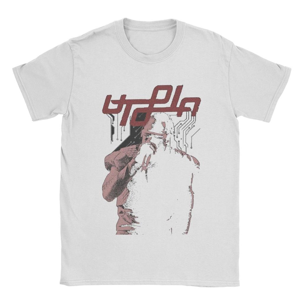 Men Women Travis Hip Hop Scotts Utopia Graphic T Shirt Apparel Humorous Pure Cotton Rapper T Shirts Top Tee Clothes Classic