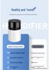 USB Mist-Free Humidifier & Negative Ion Air Purifier for Bedroom