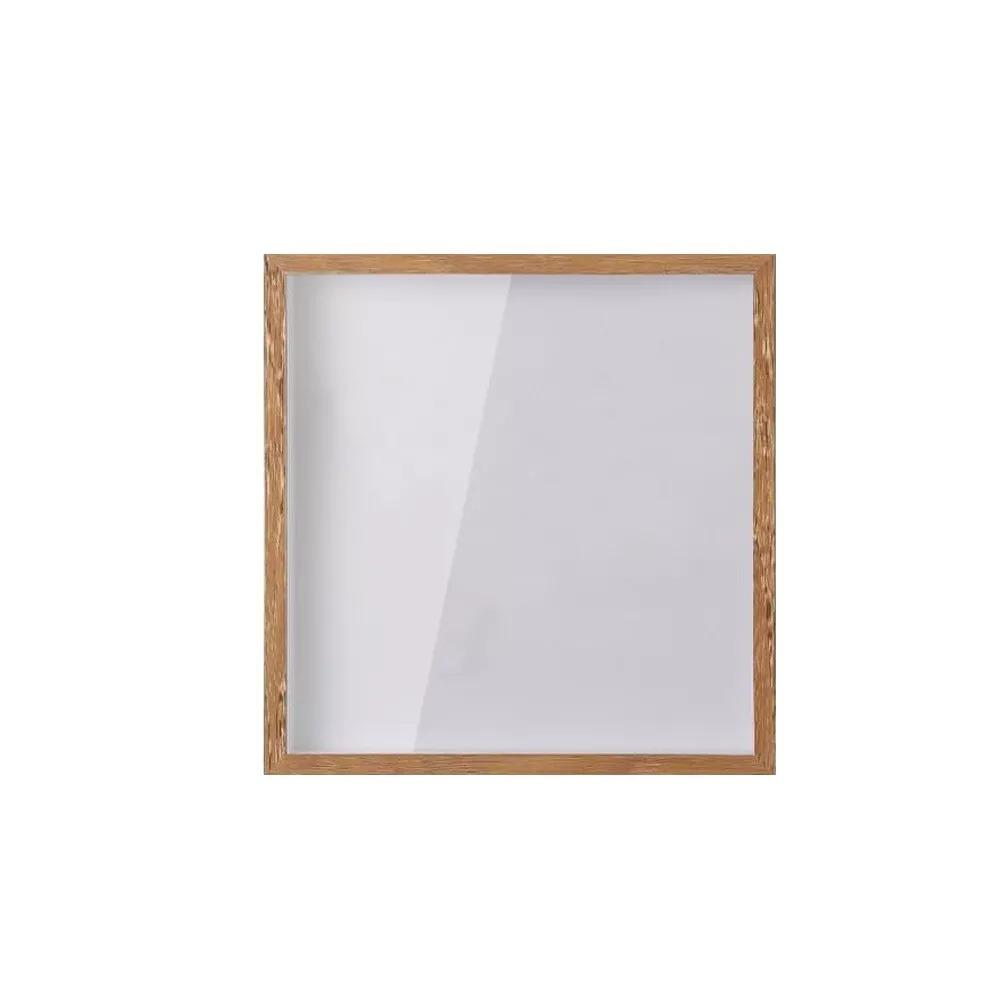 New Wall Mounted Travel Shadow Box Top Loading Transparent Memory Frame Boxes Square Simple Ticket Stub Memory Frame Home Decor