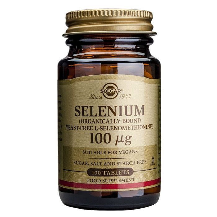 Solgar Selenium complément alimentaire 100µg 100 Comprimés