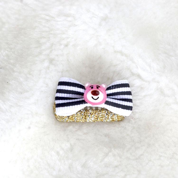 Bowknot Dog Hair Clip for Yorkshire Terrier, Teddy, Schnauzer, Maltese