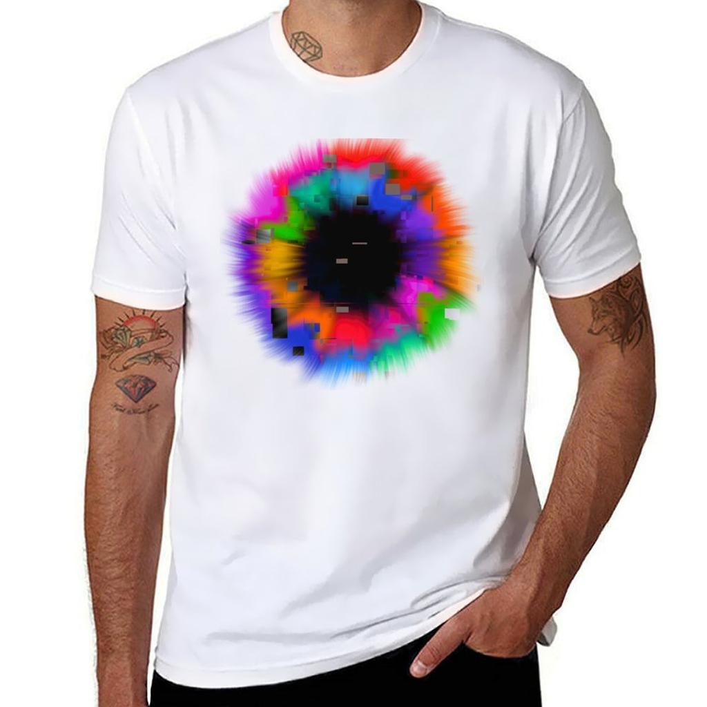 Psychedelic Iris Tshirt T Shirts For Unisex Slim Fit T Shirt Unisex Luxury Printed T Shirts For Unisex Tshirt