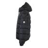 MONCLER 25-year-old MAYA technical nylon hooded down jacket Jacket 4 blackUsed