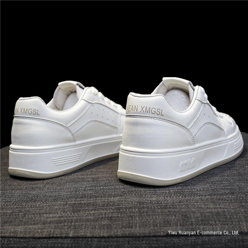 Damen Weiße Vielseitige Sneaker - Frühling/Herbst, Atmungsaktiv, Dicke Sohle, Lässige Trendige Dad Shoes für 2025