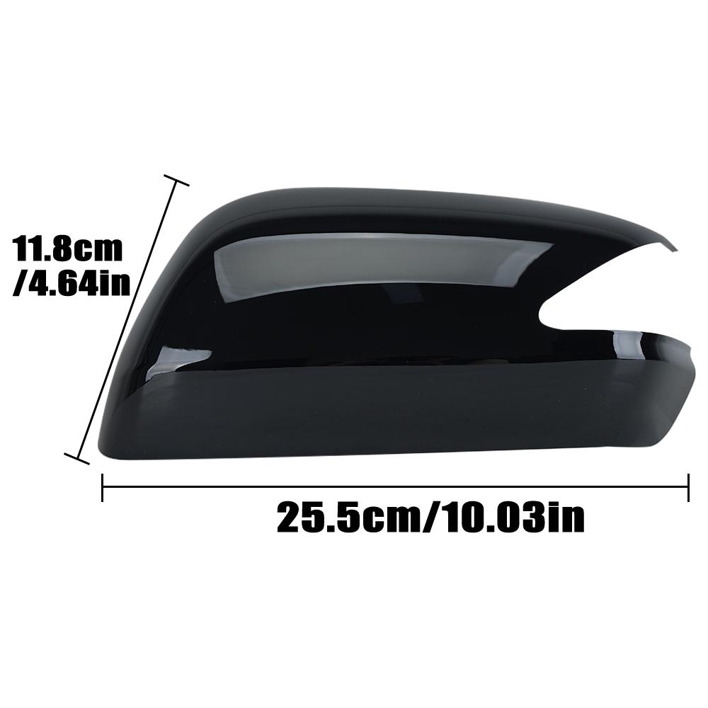 Rearview Mirror Covers Shell Housing Caps For Honda 2009-14 Fit For Honda Jazz 2009 2010 2011 2012 2013 2014 Atuo Accessories