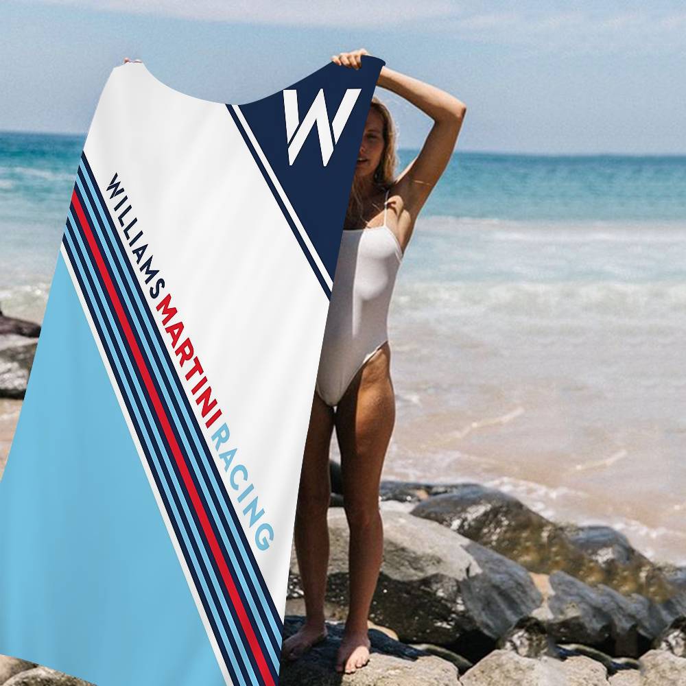 M-Martini Racing Toalla de Baño Microfibra Suave Absorbente de Agua Transpirable Para Niña Niños Decorativa Dibujos Animados Toalla de Playa