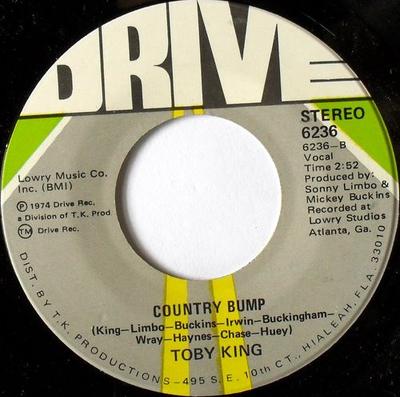 7inch Record TOBY KING  First Man To Die From The Blues 6236 DRIVE 1975 US SoulFunk Used