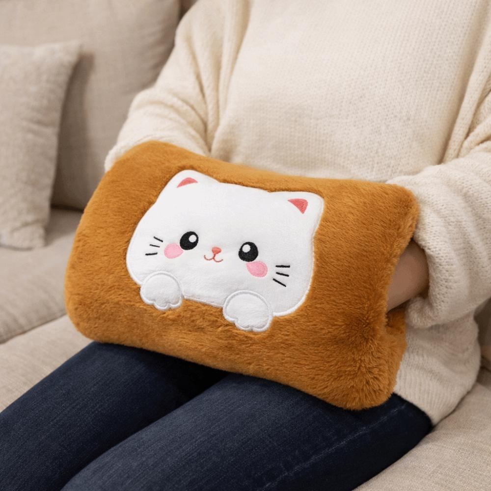 Non-electric Plush Hand Warmer Cartoon Nap Pillow Cute Arm Pillow  Students Nap