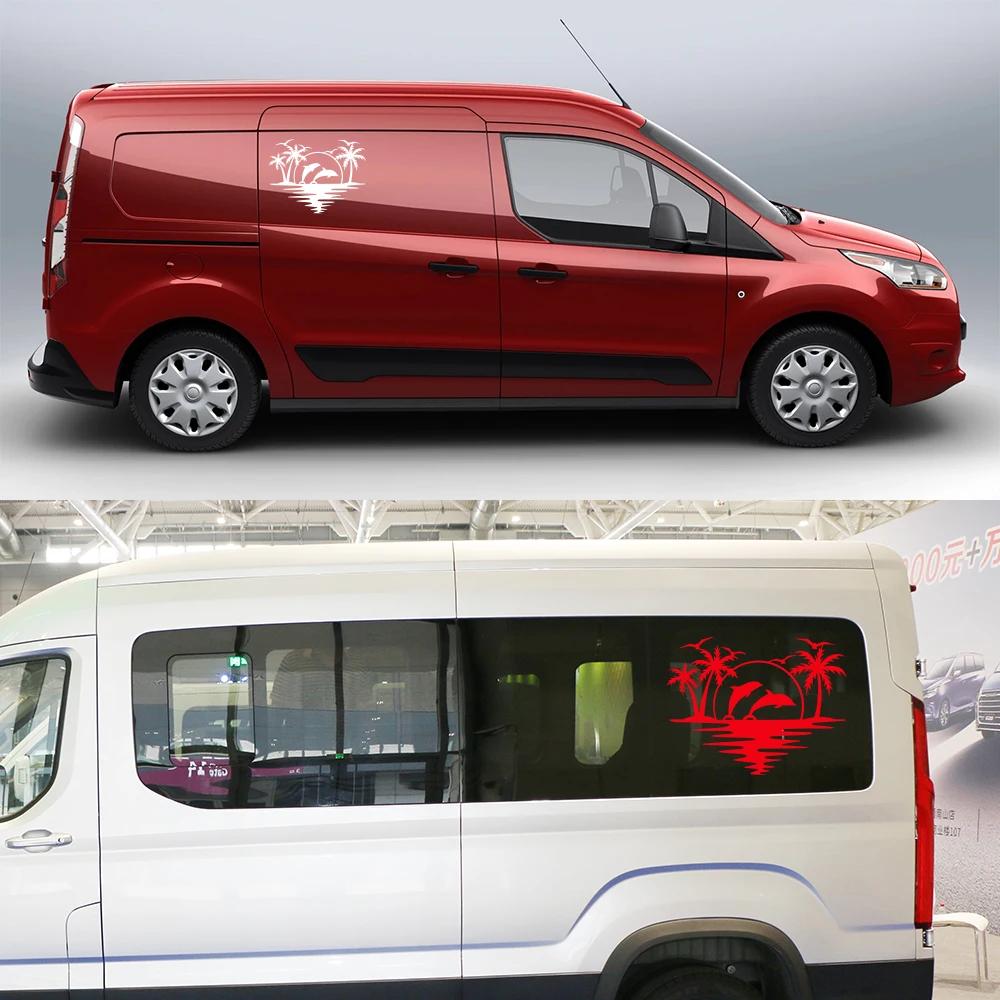Car Sea Camping Styling Decor Stickers for SUV Camper RV Van Motorhome Caravan Vinyl Decal Decoration Auto Tuning Accessories