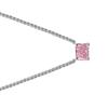 Zircon Charm Choker Colorful Rhinestones Pendant Necklace Women Girls Collarbone Chain Stylish Neckchain Accessory
