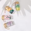 Oil Painting Mini Sun Umbrella Compact Size Ultraviolet Protection Small Pocket Umbrella Lightweight Design Portable