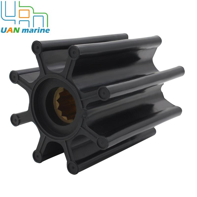17018-0001 Marine Flexible Water Pump Impeller For Jabsco 17018-0001-P  17018-0001 JMP 7446-01 чёрный