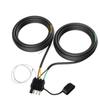 090E Professional 4 Pin 5 Wire Trailer Wiring Harness 26Ft With PVC Coating For Campers Trailers