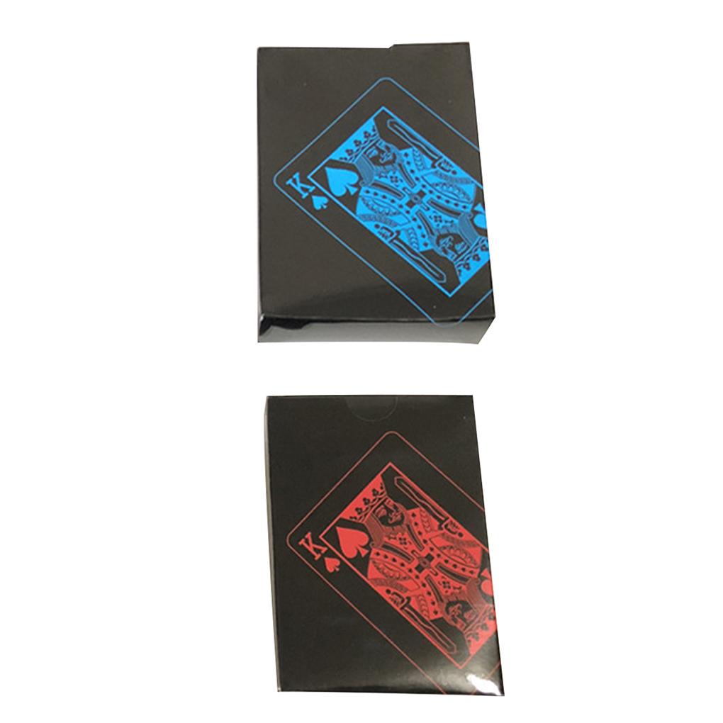54 pezzi/set Carte da Gioco Impermeabili Gioco da Tavolo Intrattenimento per Feste Standard