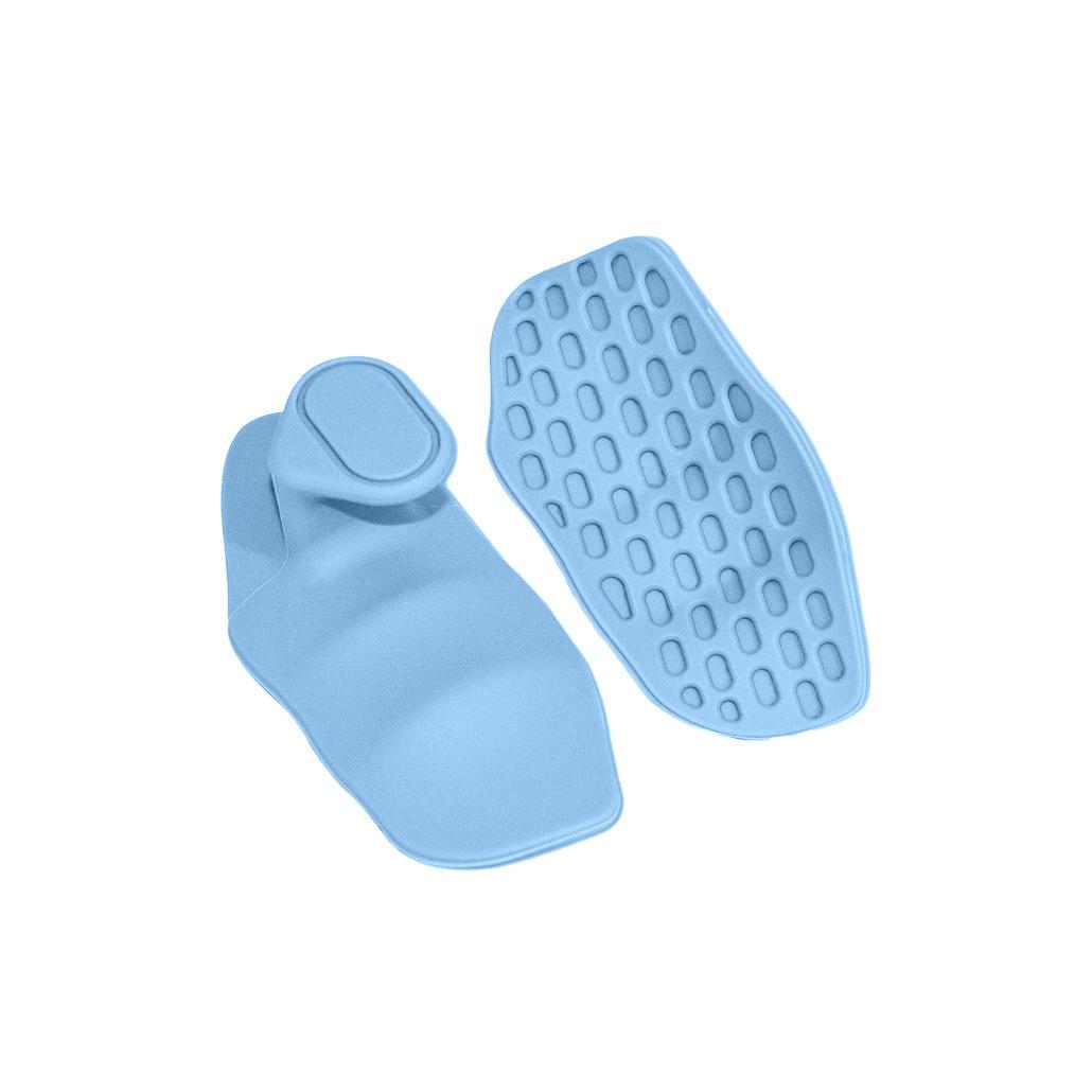 Gym Gloves Grip Strengthener Silicone Palm Grips Crosstraining Palm Grip Hand Protection for Gymnastics Weightlifting Exercise Standard синий