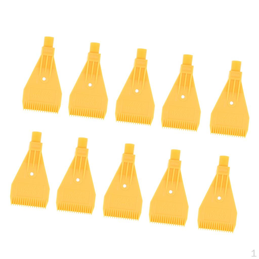 

Размер резьбы 1/4 , Плоская насадка для обдува воздухом - Отверстие Желтый X10