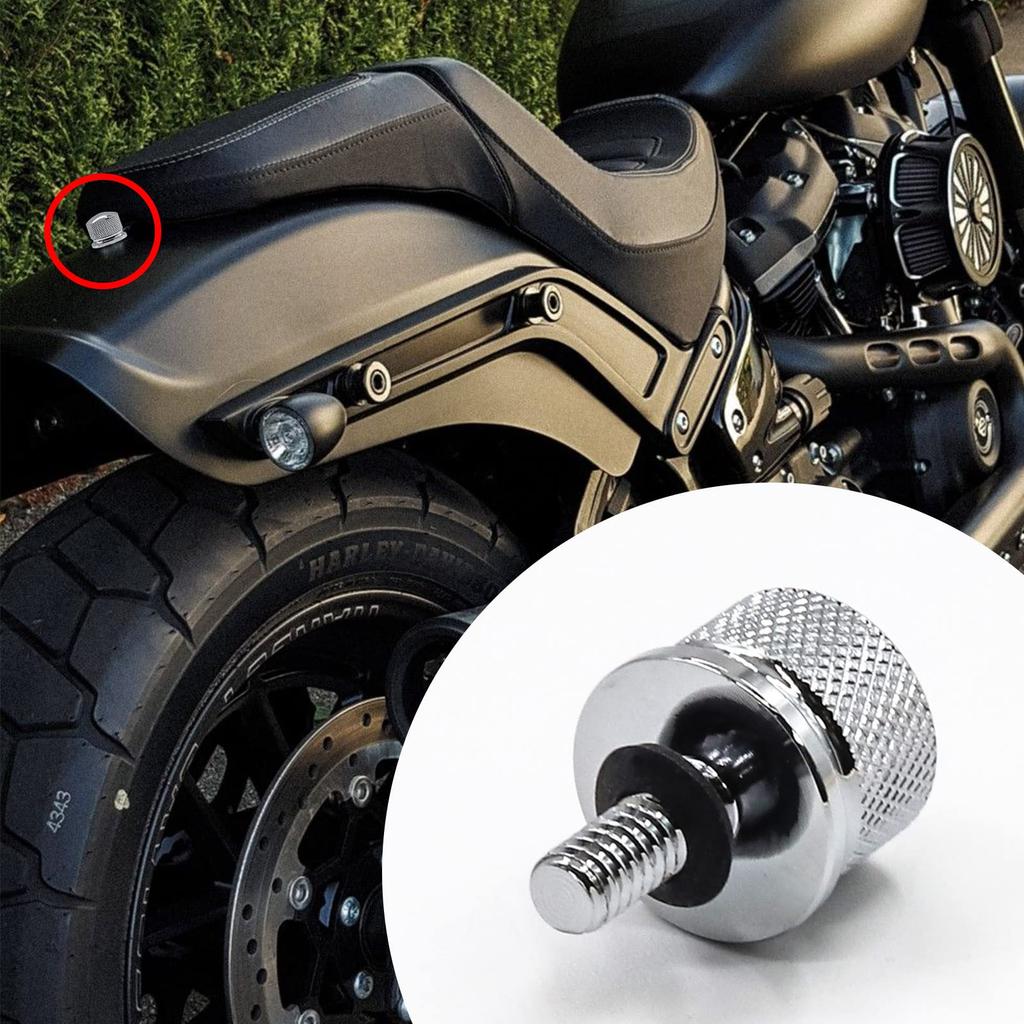 Aoling Bolt Harley Fender Seat Nut Cool 2 Pcs
