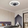 Modern Dimmable Ceiling Fan Light with 4 Speeds 3 Color Modes Ideal for Living Room Kitchen Bedroom Use