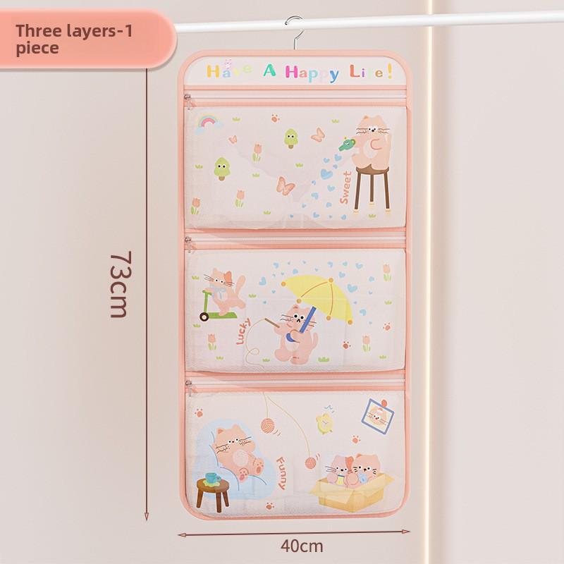 Multilayer Hanging Storage Organizer for Socks Underwear Wardrobe Door
