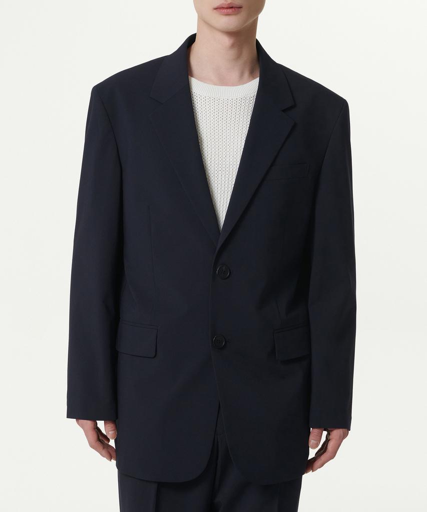 Musinsa Standard [Cooltandard] Oversized Blazer [Navy]
