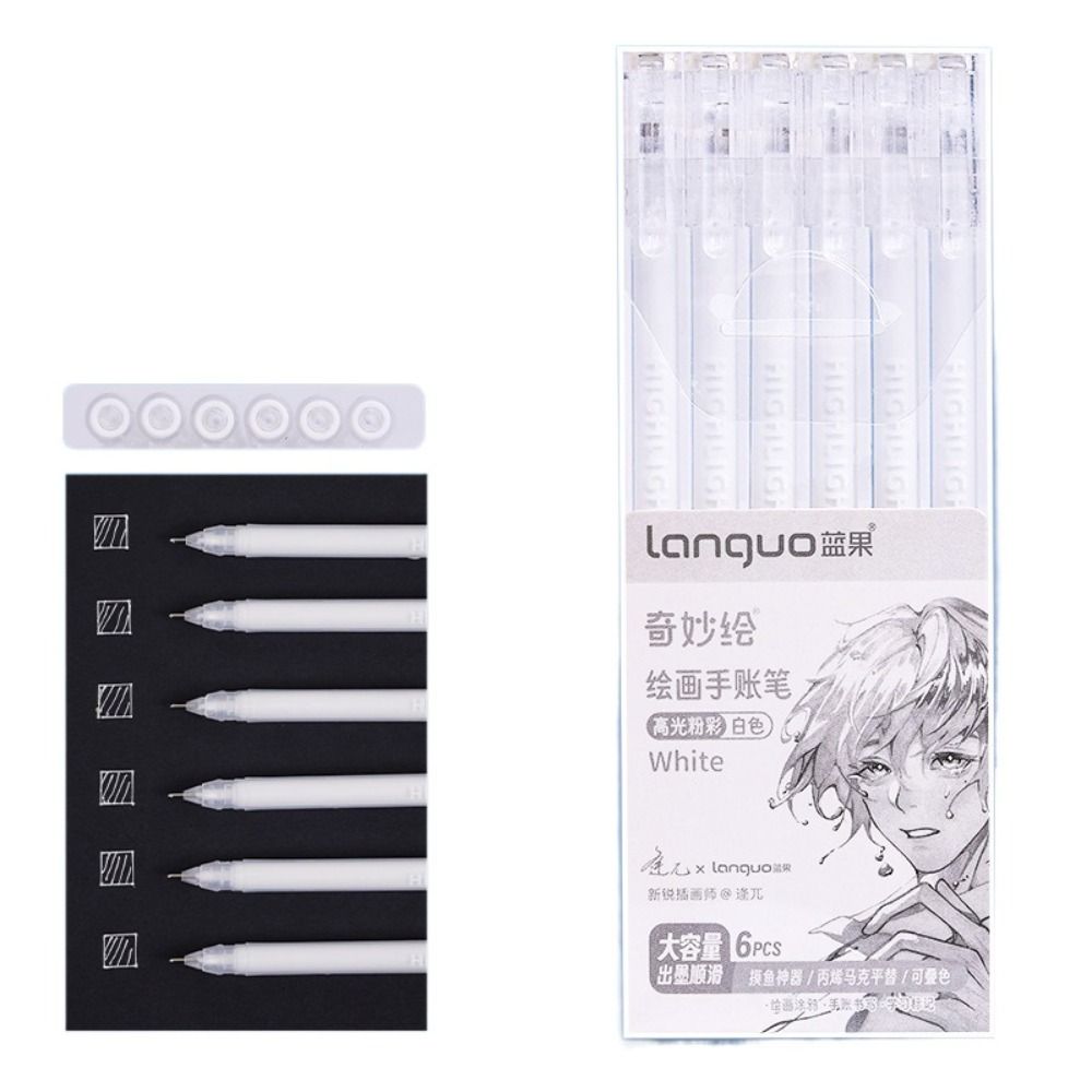 Kawaii Vintage Morandi Gray Pens Set Multi Color Gel Ink Pens Marker Liner Ballpoint Pen School Office Stationery Gift Pen