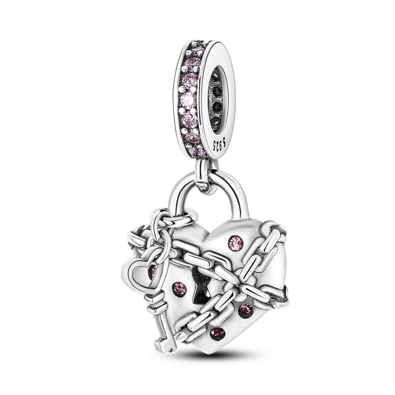 Charm Fit Originální náramky Měď Roztomilé zvířátko Sova Kočky Mořská želva Korálky Dámský přívěsek Korálky Výroba šperků