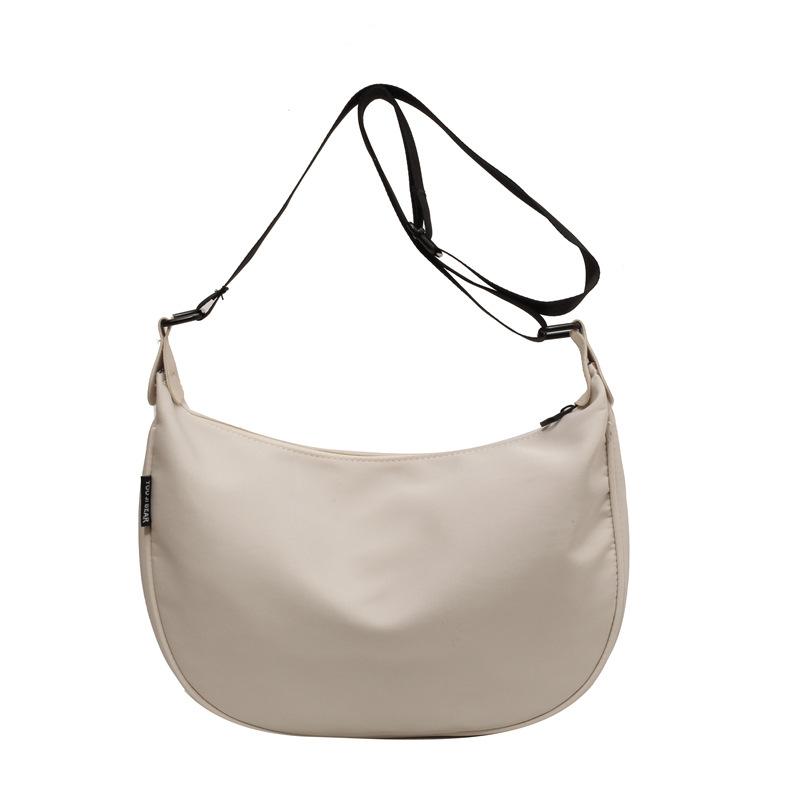 Casual Bag Women's Autumn and Winter New Large-capacity Wide Shoulder Strap Messenger Bag Nylon Cloth Large-capacity Shoulder Bag Tide