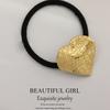Minimalist Metal Hair Ring - New Korean Style High-End Ponytail Tie Rubber Band.