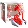 Anime Figure Darling In The FRANXX Figure Zero Two 02 Red/White Clothes Sexy Girls PVC Action Figures Toy Collectible Model