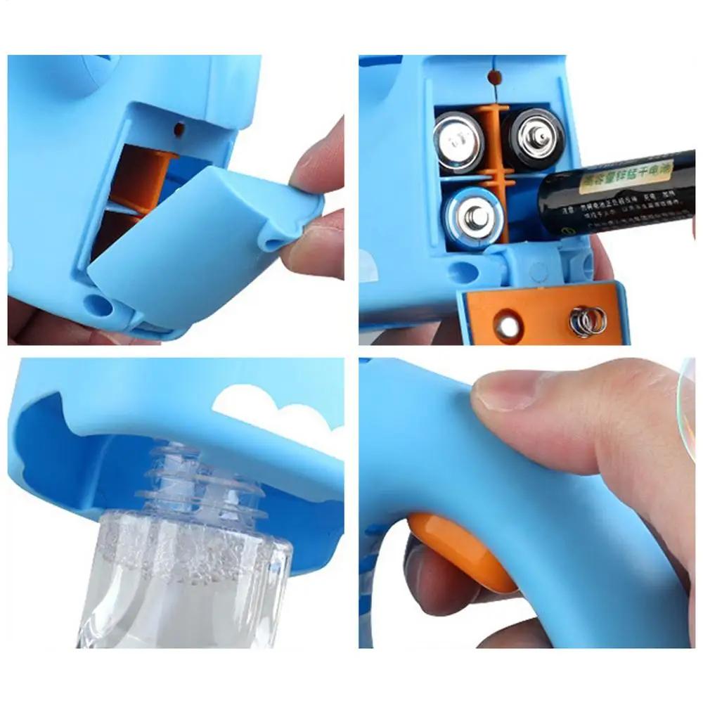 Non-Toxic Bubble Blower Machine Cute Elephant Bubble Blower Machine Bubble Blowing Toys Portable Fun Outdoor Toys Battery Powered For Children