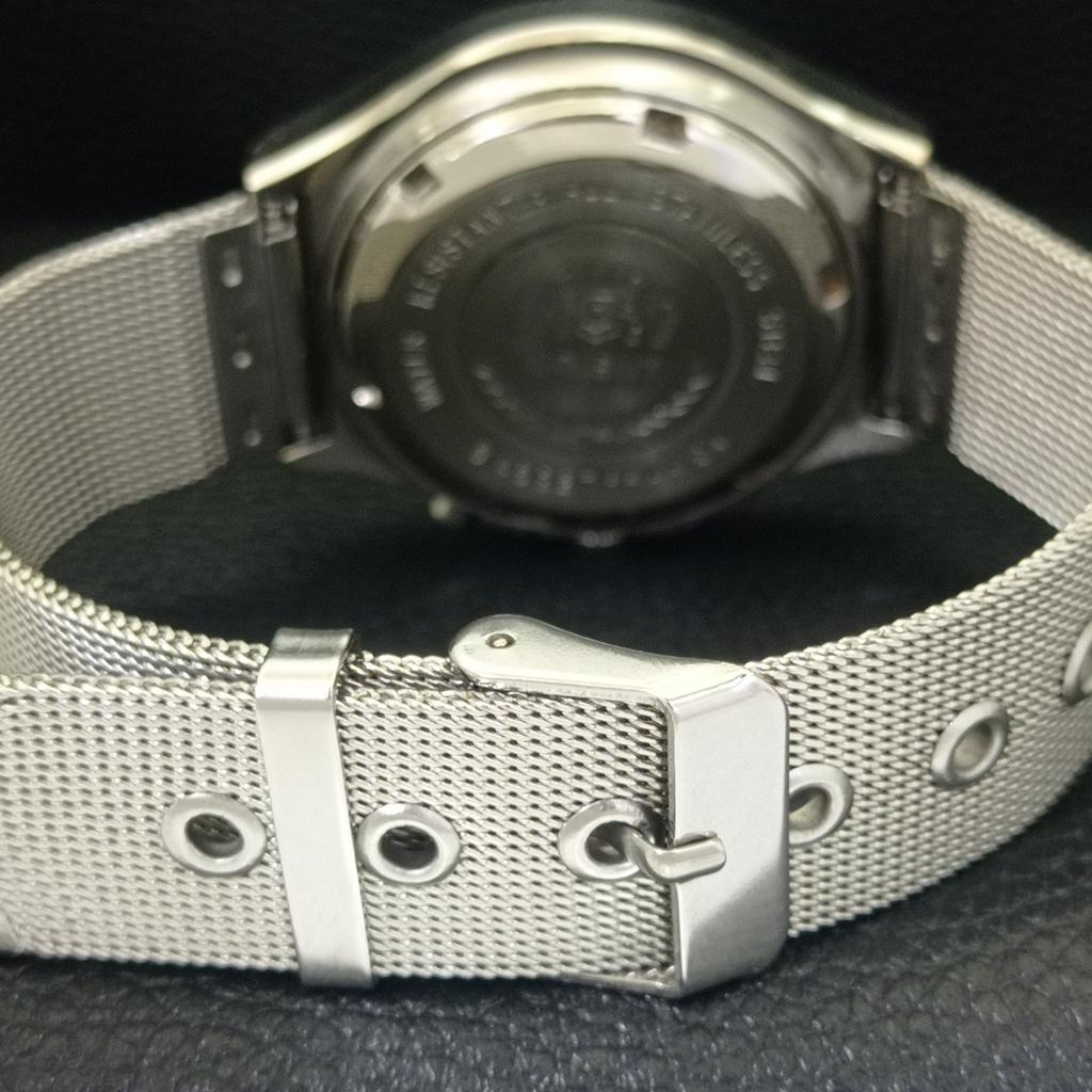 VINTAGE ORIENT CRYSTAL AUTOMATIC JAPAN 46941 HERREN ORIGINAL ZIFFERBLATT UHR a703346-1