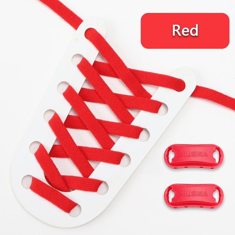 No Tie Elastic Flat Shoelaces for Kids Adults Adjustable Tieless Shoe Lace Without Ties Shoelace for Sneakers Stretch Shoestring