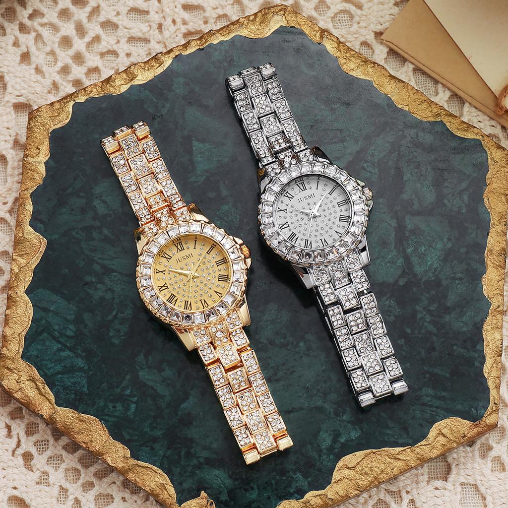 Surprise Blind Box; Women's Fashion Personality Aurora Niche Square Hollow Steel Strap Quartz Watch; Random Style.