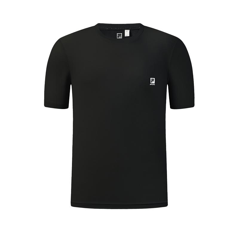 FILA Fitness Classic Basic Sports Training Casual Cool Dry Short Sleeve T-Shirt Men Tops A51M621106FBK
