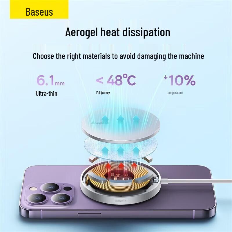 Baseus Magnetic 15W Wireless Charging Stand