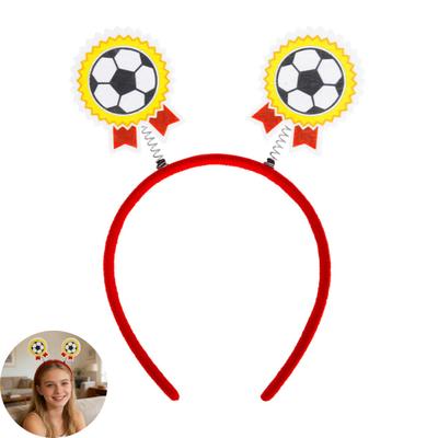 Football Headband Soft Lightweight Stretchy Fit Hair Hoop Football Match Cheering Props Game Day Training Fan Gatherings Football