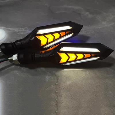 Motorrad LED Blinker Lampe Sequentielle Fließende Flash Anzeige Lichter Lauflicht Pfeile LED Motorrad Blinker Lampe