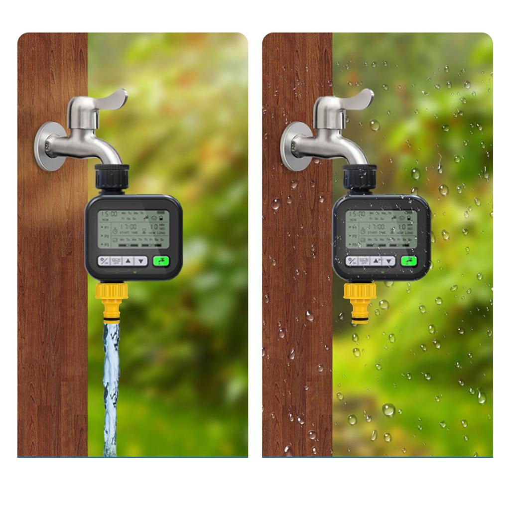 Cronometru pentru stropire cu 6 programe separate de udare Temporizator de apă Cronometru pentru furtun Temporizator pentru robinet Controler pentru sistem de irigare prin picurare